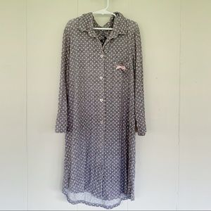 polka dot pajama dress